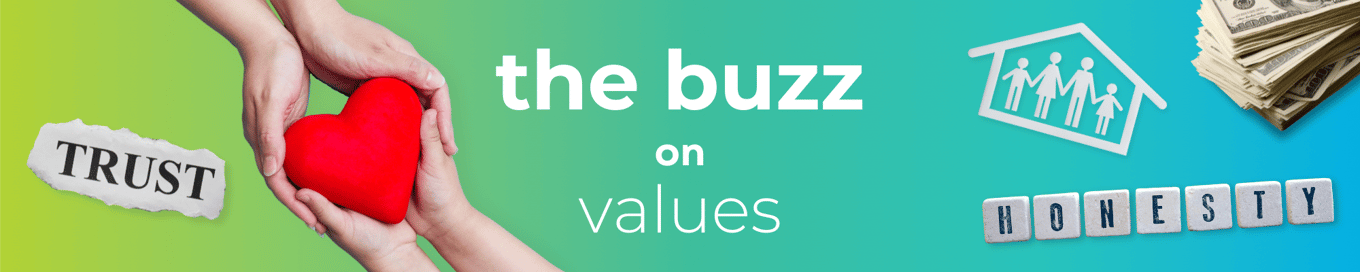 Values page header