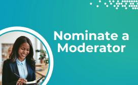 Nominate a Moderator